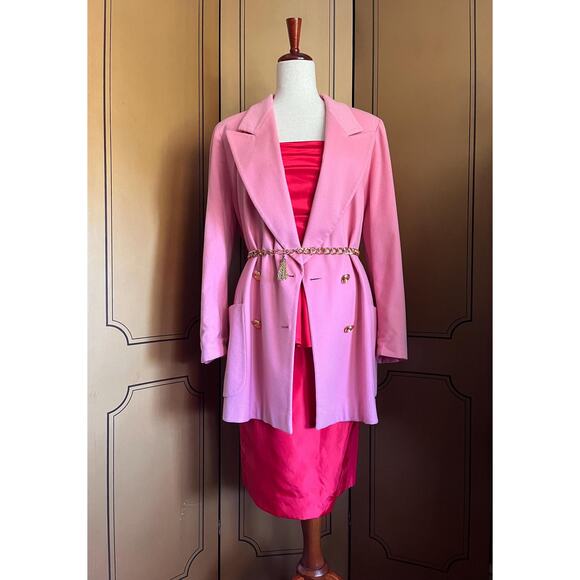 Vintage mini dress in red by Le Crillon, prom style, size 6 - Picture 6 of 6